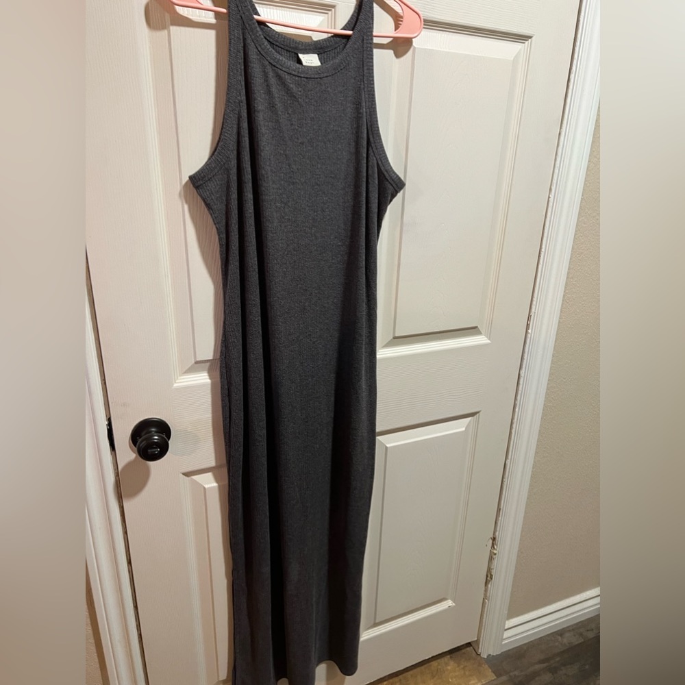 A New Day grey maxi